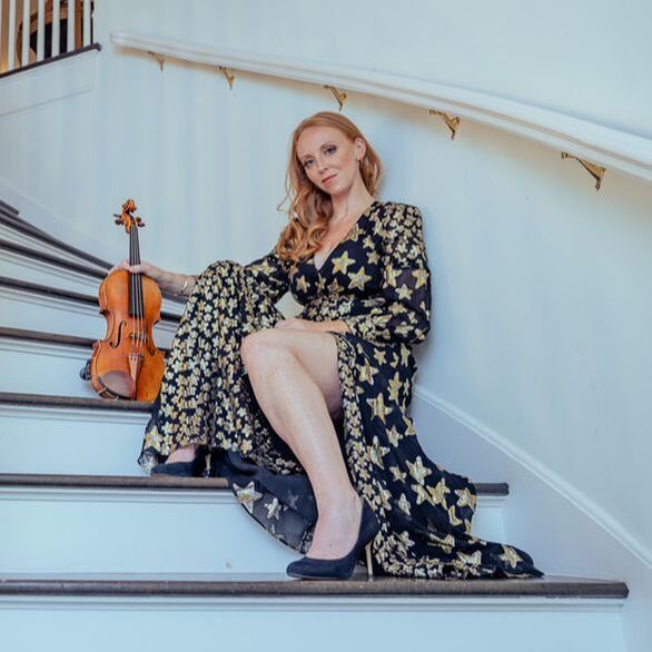 Samantha Stewart, violinist for the Sienna String Quartet